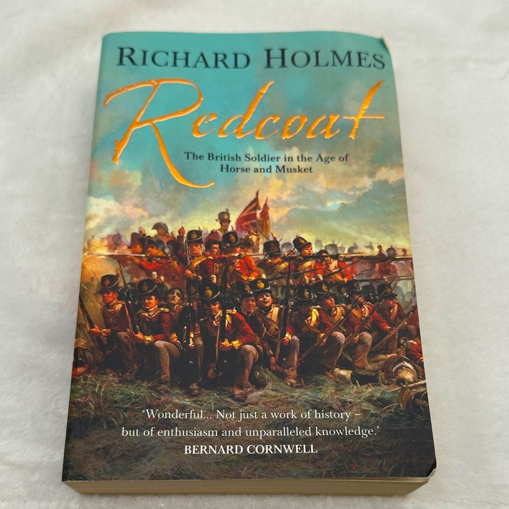 REDCOAT Richard Holmes  Novel-Paperback copyright 2002